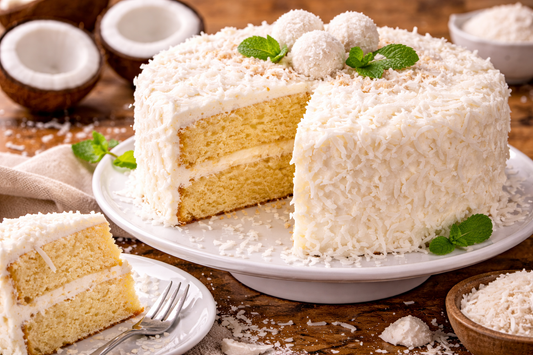 Coconut Cake With Bakery-Style Coconut Frosting