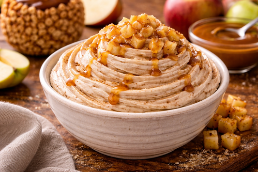 Caramel Apple Frosting for Fall Desserts