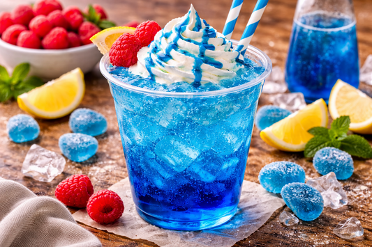 Dutch Bros Blue Raspberry Soda Copycat