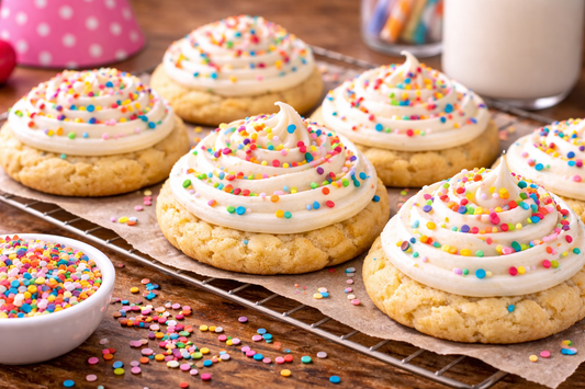 Easy Birthday Cake Cookies Using Extract