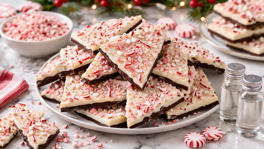 Peppermint Chocolate Bark Recipe Using Oil Soluble Peppermint Flavoring