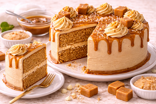 Caramel Cake Recipes Using Natural Brown Food Dye