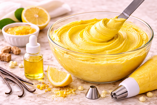 Brighten Buttercream Frosting with Natural Yellow Food Dye