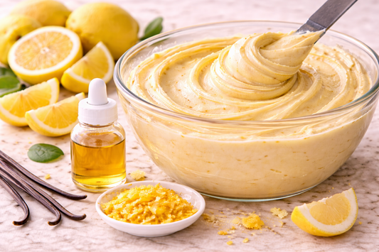 Zesty Lemon Buttercream with Oil Soluble Flavor