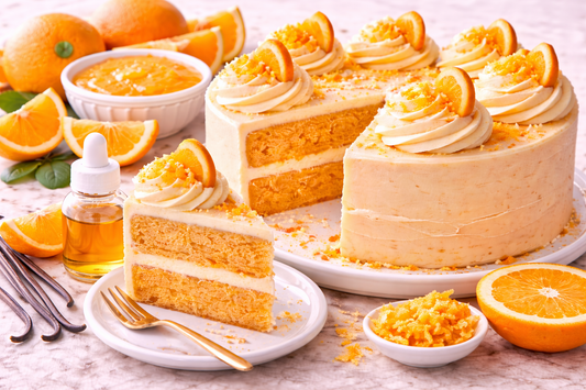Orange Creamsicle Cake Recipe Using Oil Soluble Extract