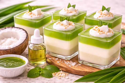 Easy Pandan Coconut Jelly (Vegan & Dairy-Free)