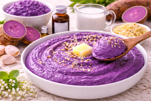 Filipino Ube Halaya Recipe (with Natural Ube Extract)