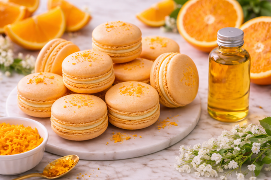 Orange Macaron Recipe Using Oil Soluble Flavoring