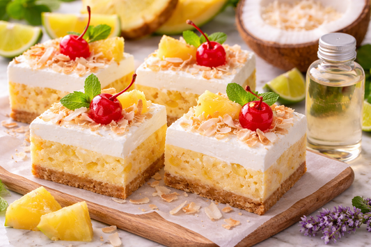 Island Shore Extract Piña Colada Cream Bars