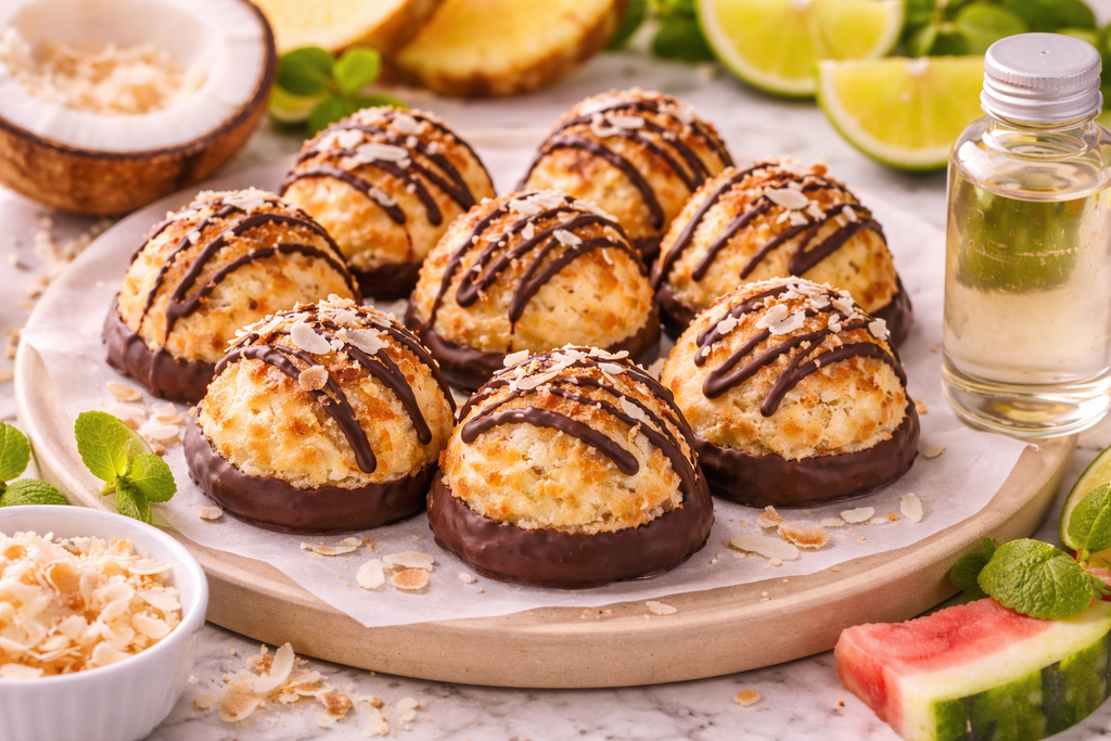 Tropical Island Shore Extract Coconut Macaroons