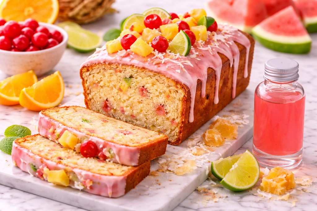 Tropical Punch Pound Cake – A Fruity Twist on a Classic Favorite