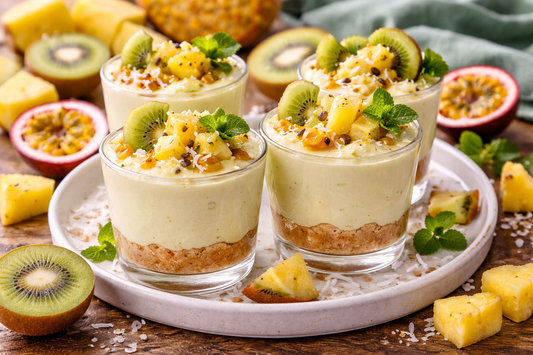 Tropical Kiwi Extract Creamy Mousse Cups