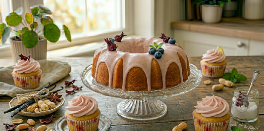 Berry Hibiscus Flavor Extract Tea Cake – Floral & Fruity Simple Recipe