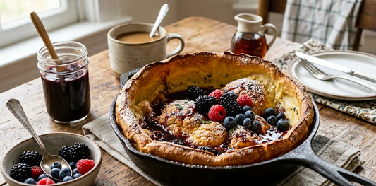 Deep-Flavor Blackberry Extract Dutch Baby Pancake – Quick & Impressive Breakfast