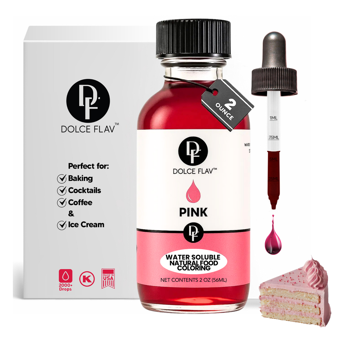 Natural pink food coloring for buttercream frosting made from beetroot