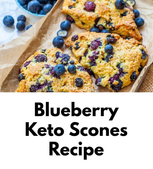 Keto Blueberry Scones