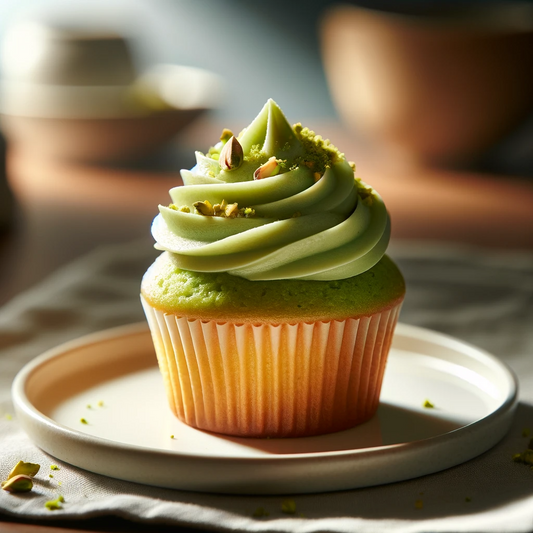 Pistachio Cupcakes