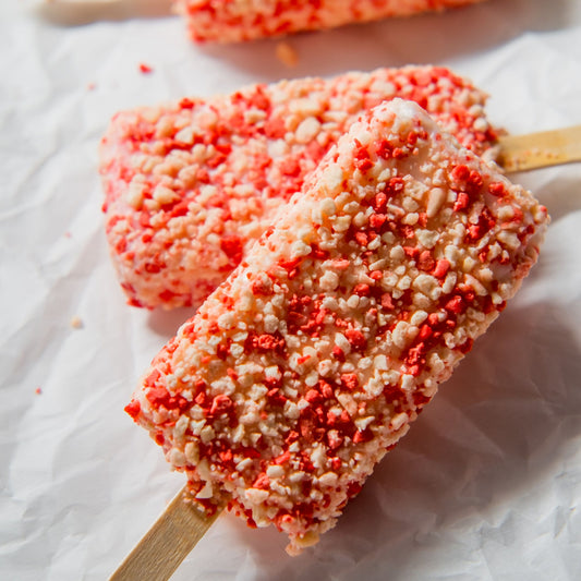 How to Make Strawberry Shortcake Ice Cream Bars