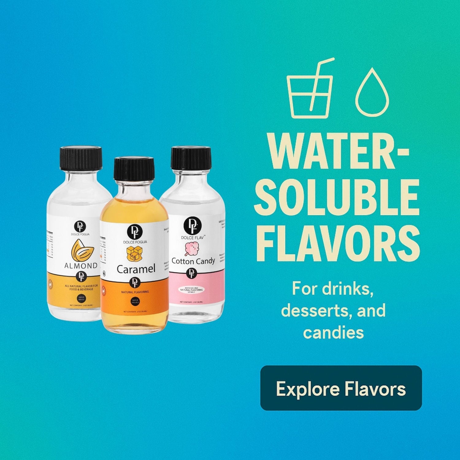 Flavor extracts for baking