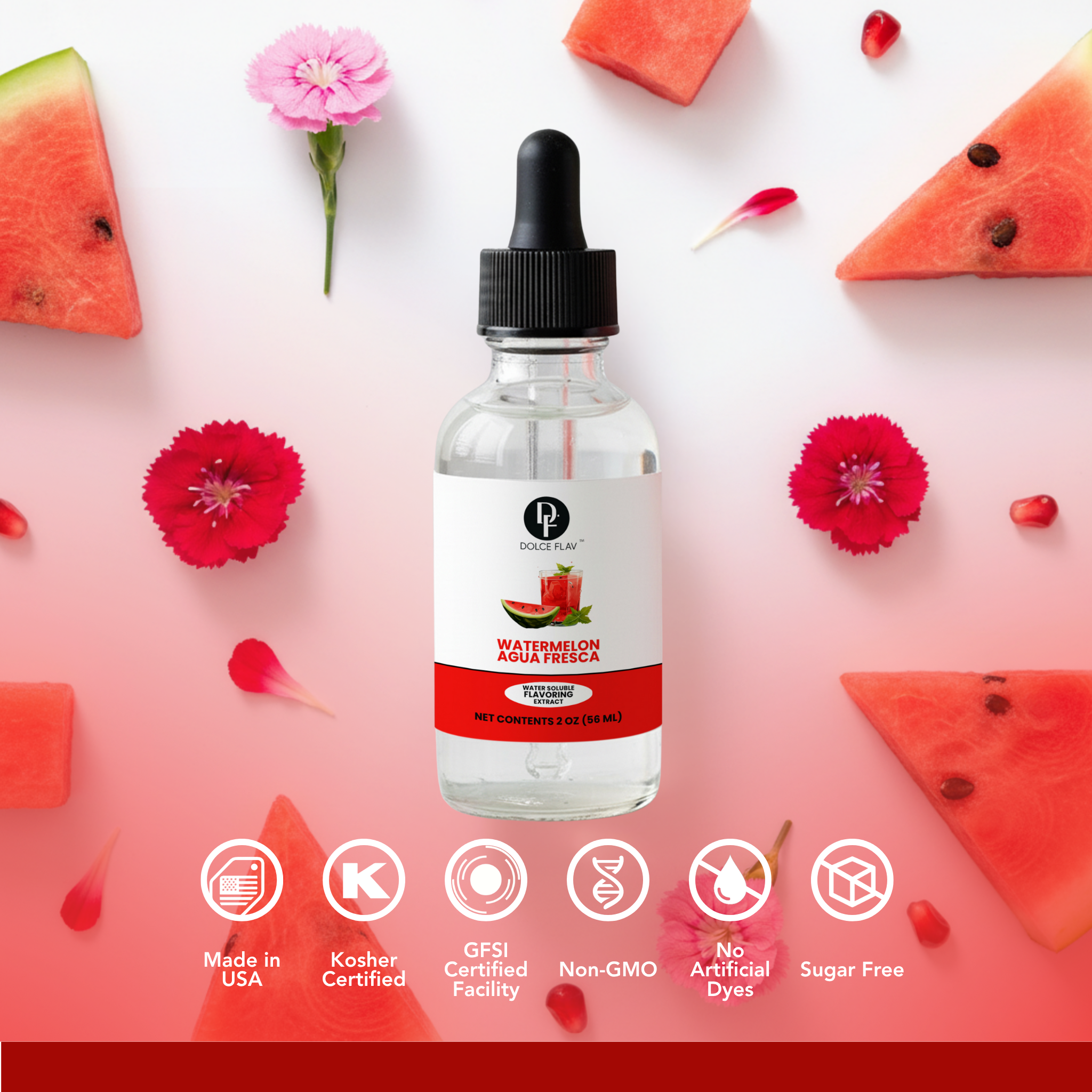 Natural Watermelon Agua Fresca Flavor Extract