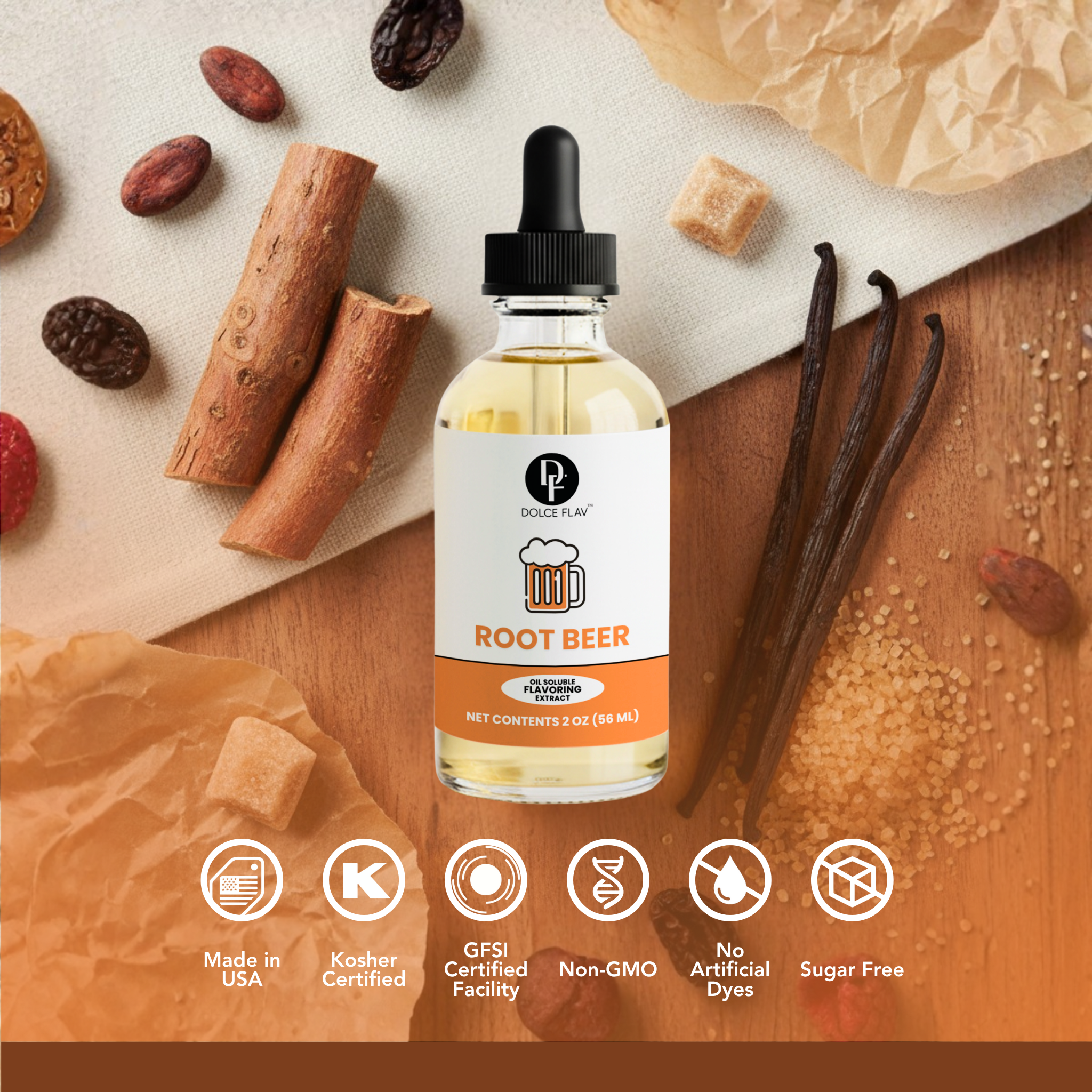 Oil Soluble Root Beer Flavoring