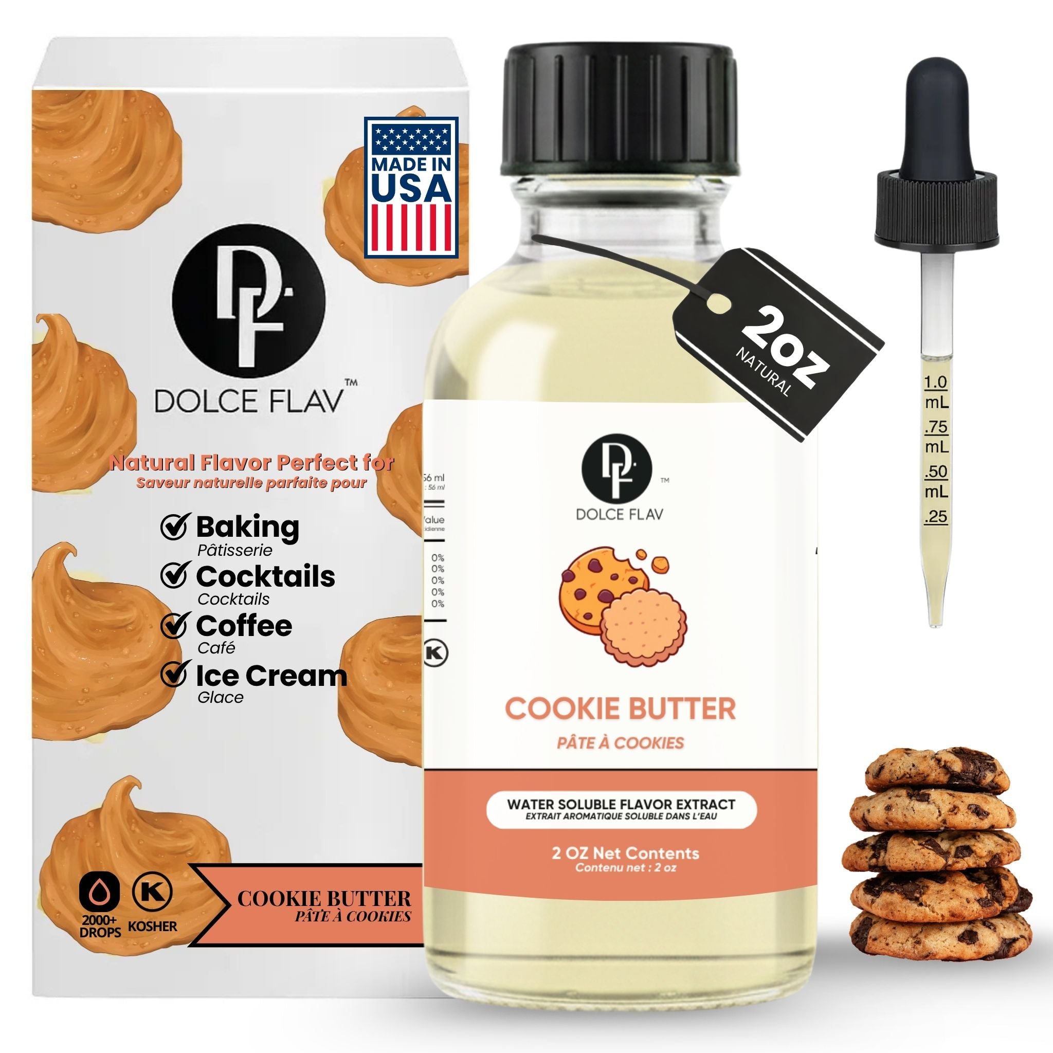 Natural Cookie Butter Extract