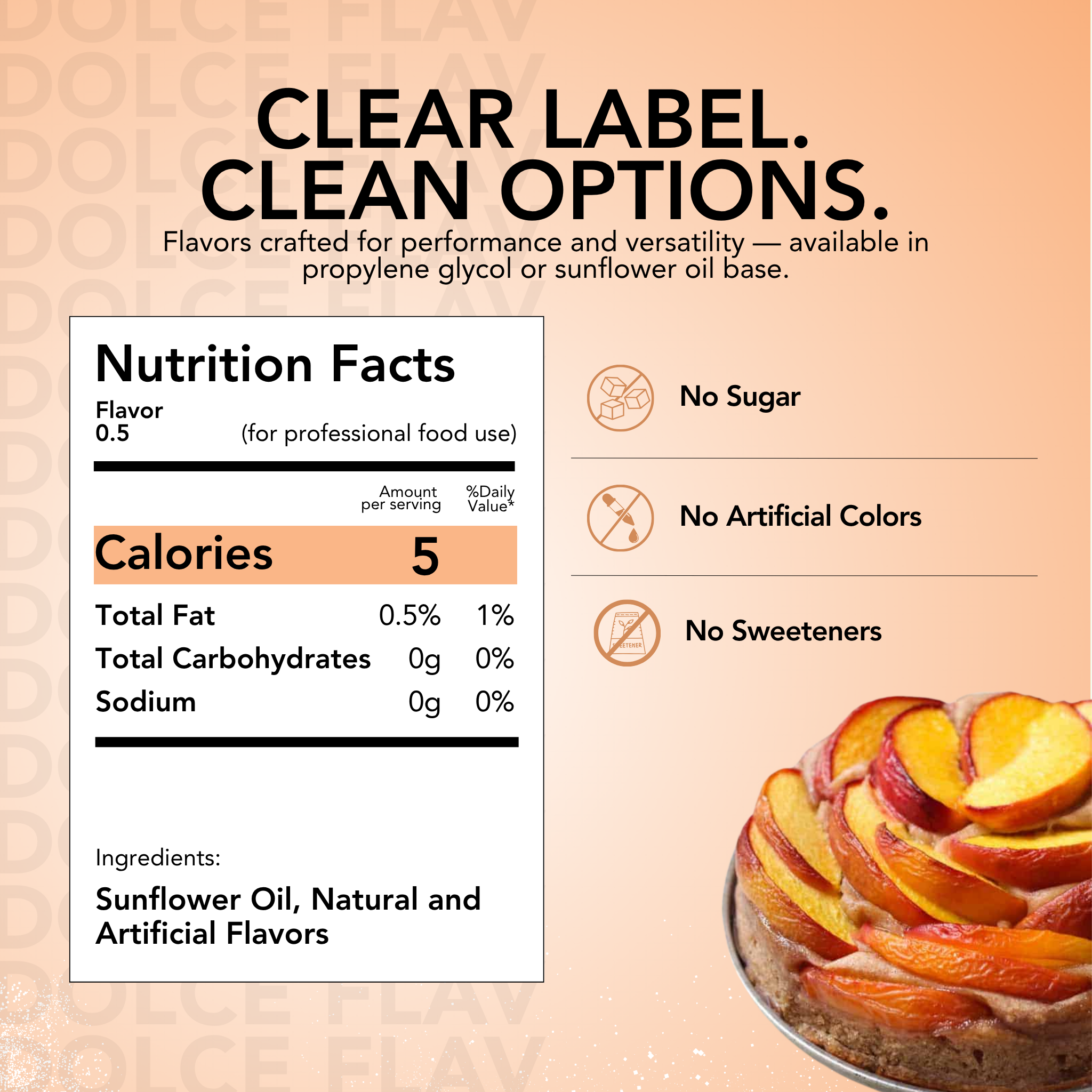 Oil Soluble Peach Flavoring