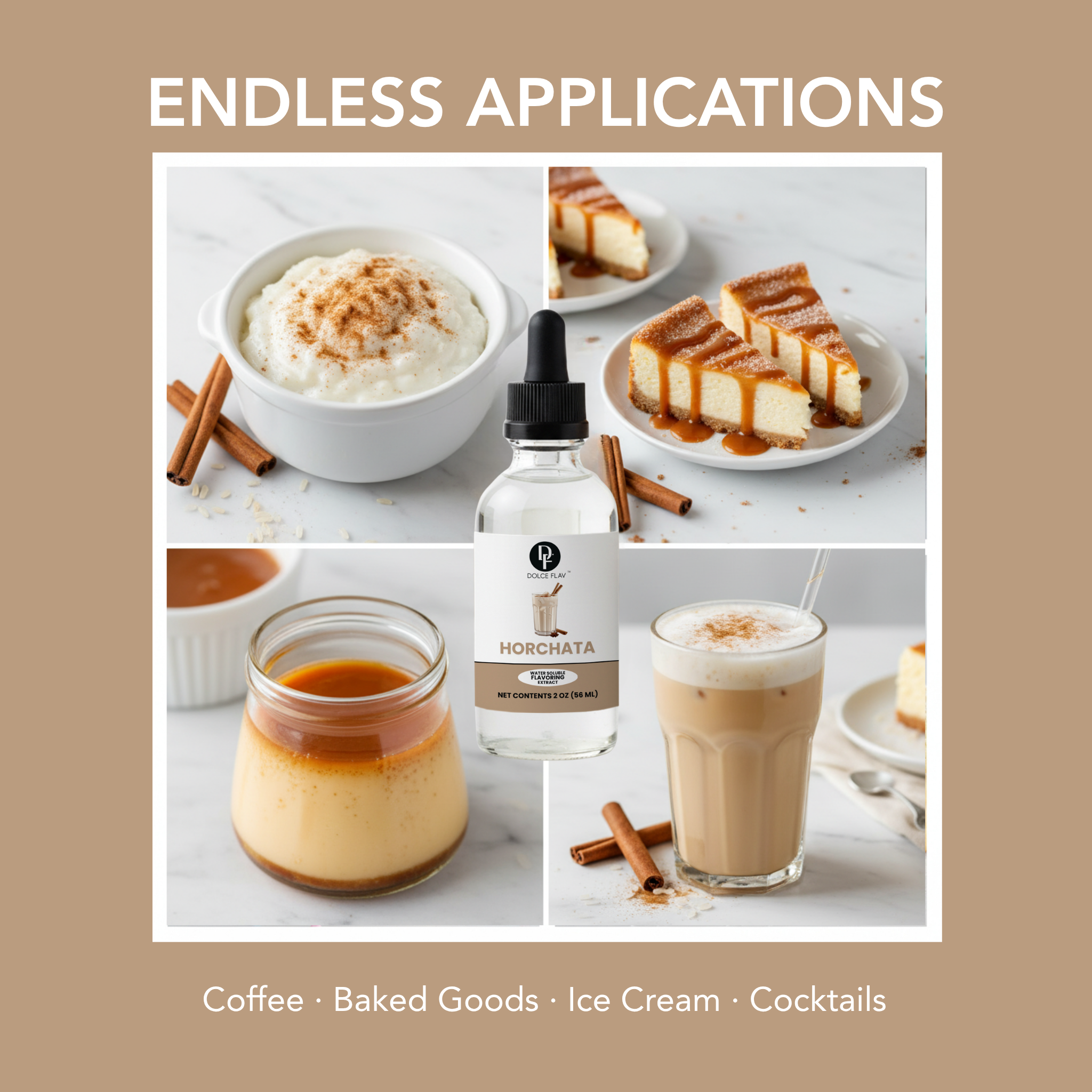 Natural Horchata Flavor Extract