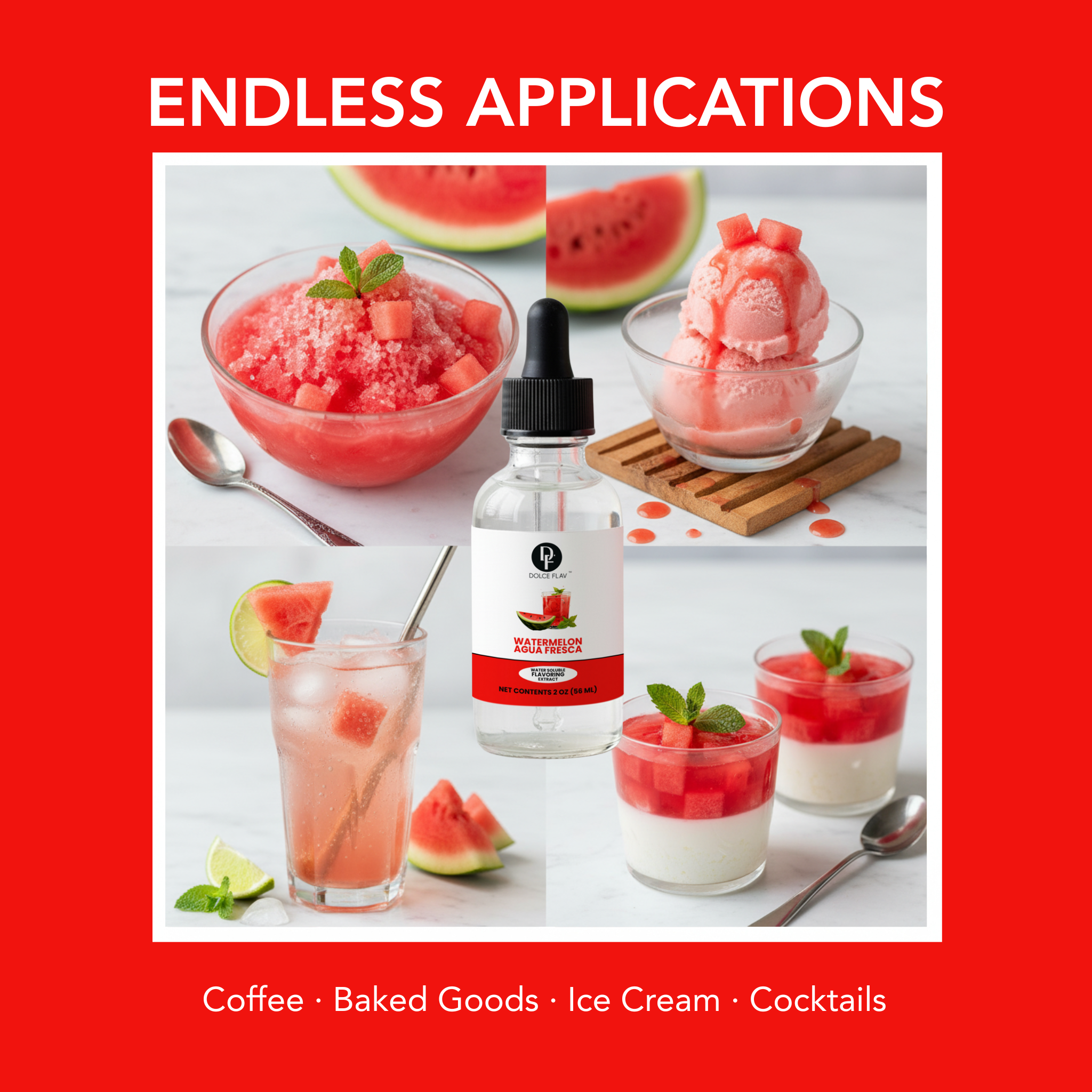 Natural Watermelon Agua Fresca Flavor Extract