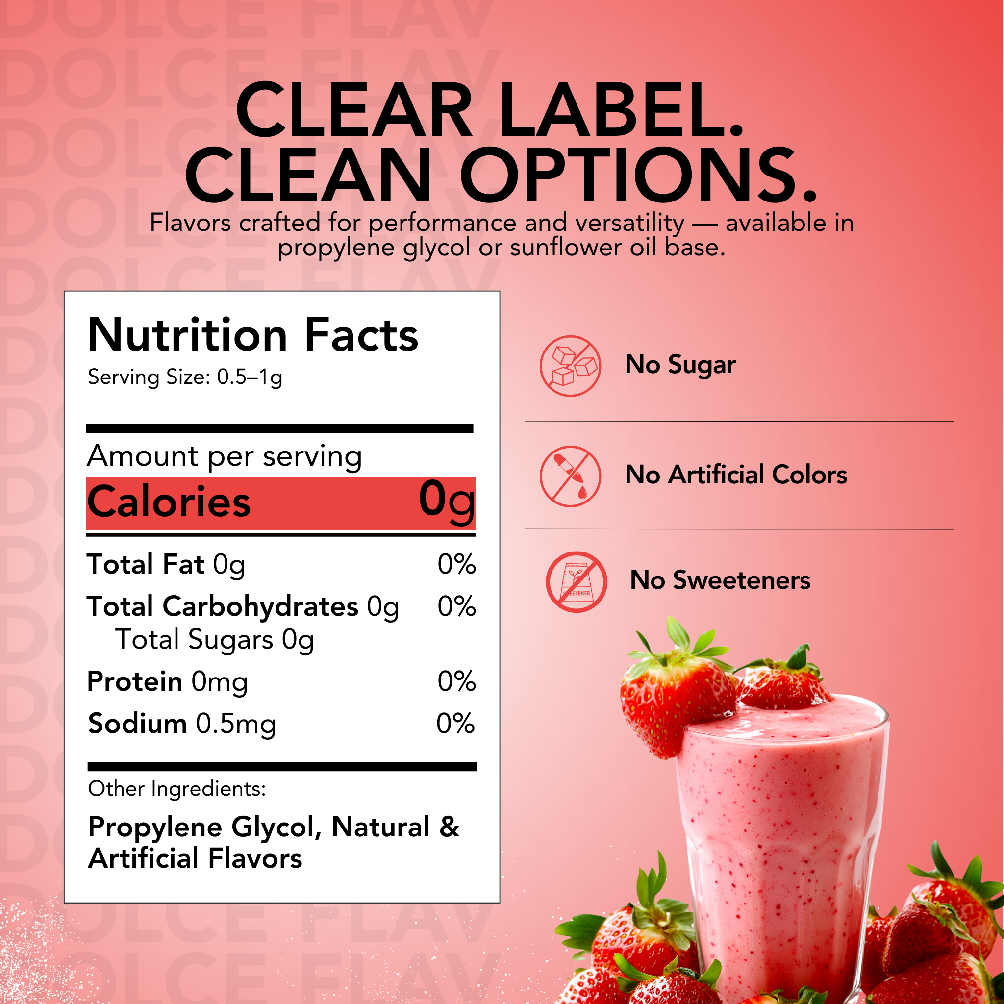 Strawberry Flavoring Water Soluble