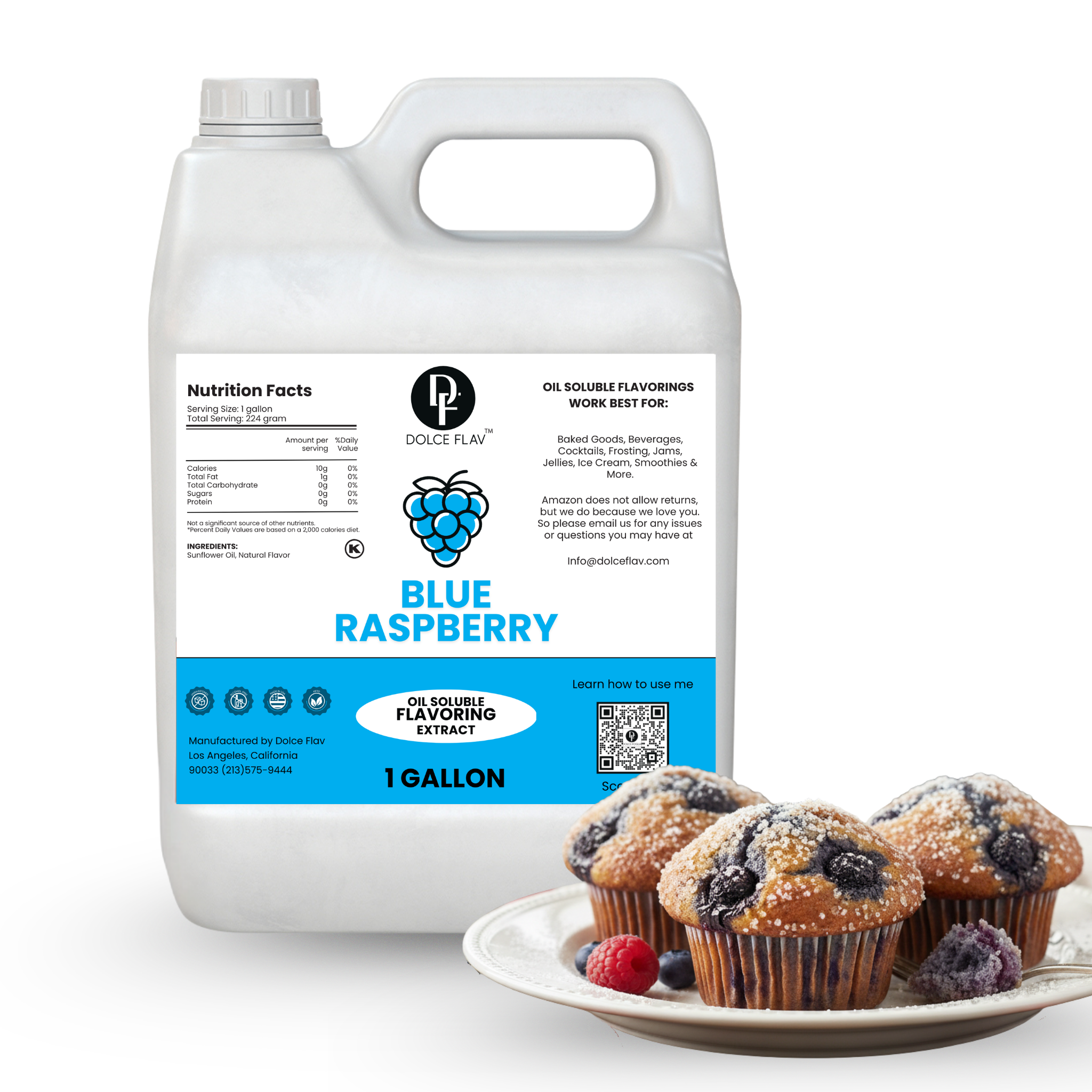 Oil Soluble Blue Raspberry Flavoring