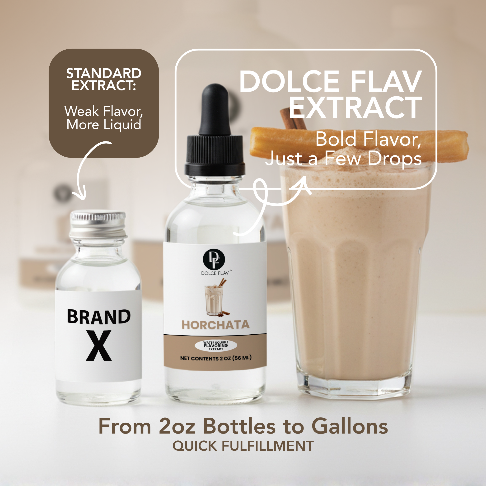 Natural Horchata Flavor Extract