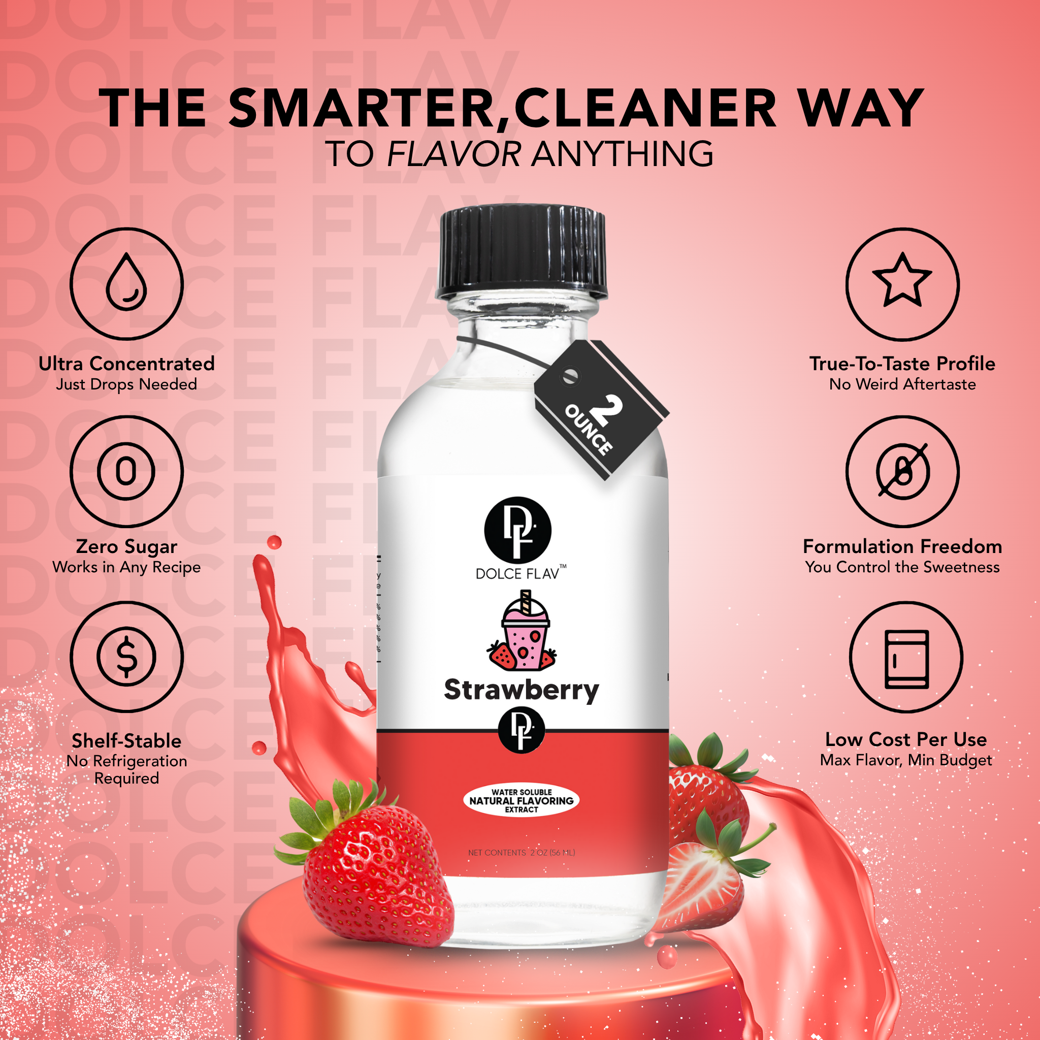 Strawberry Flavoring Water Soluble