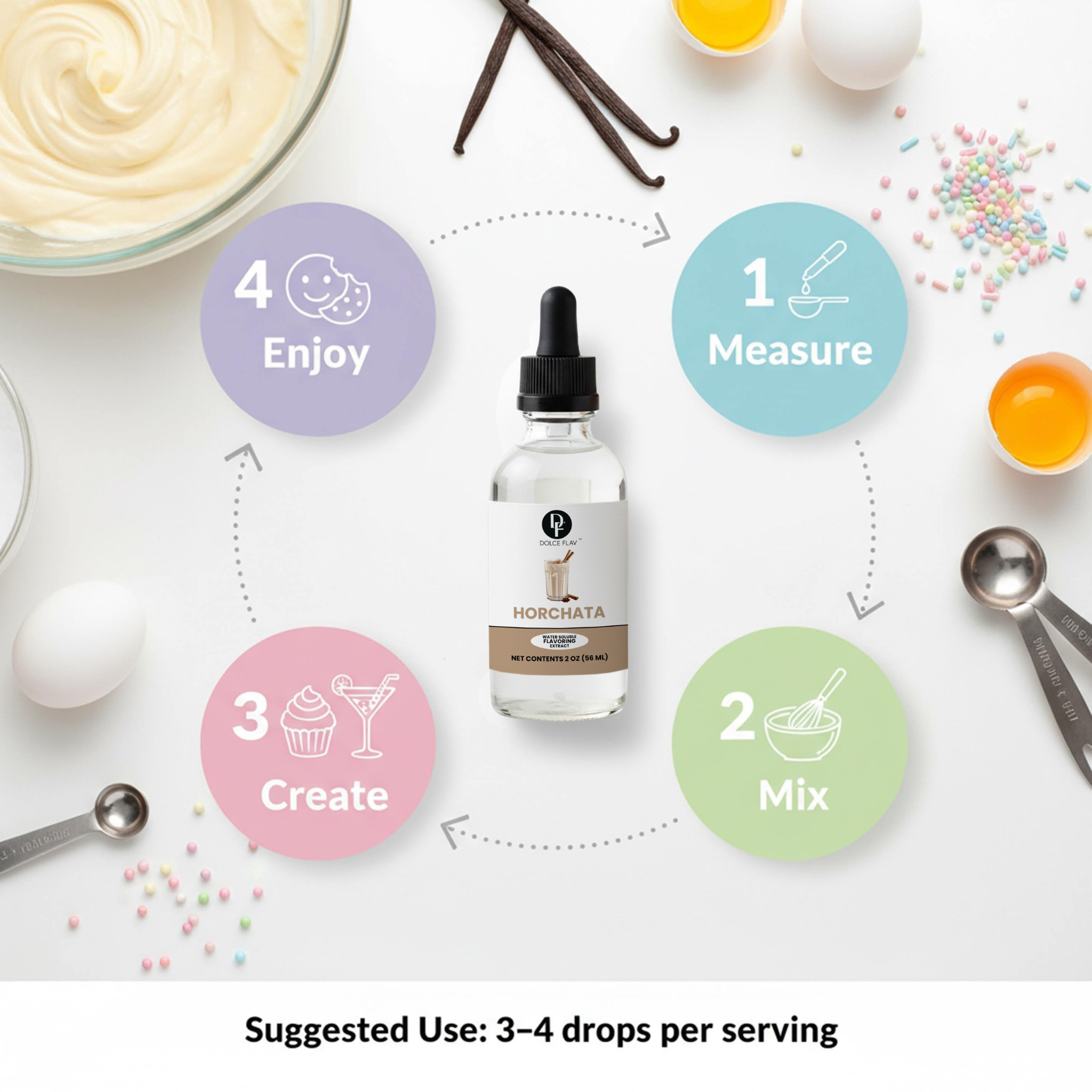 Natural Horchata Flavor Extract