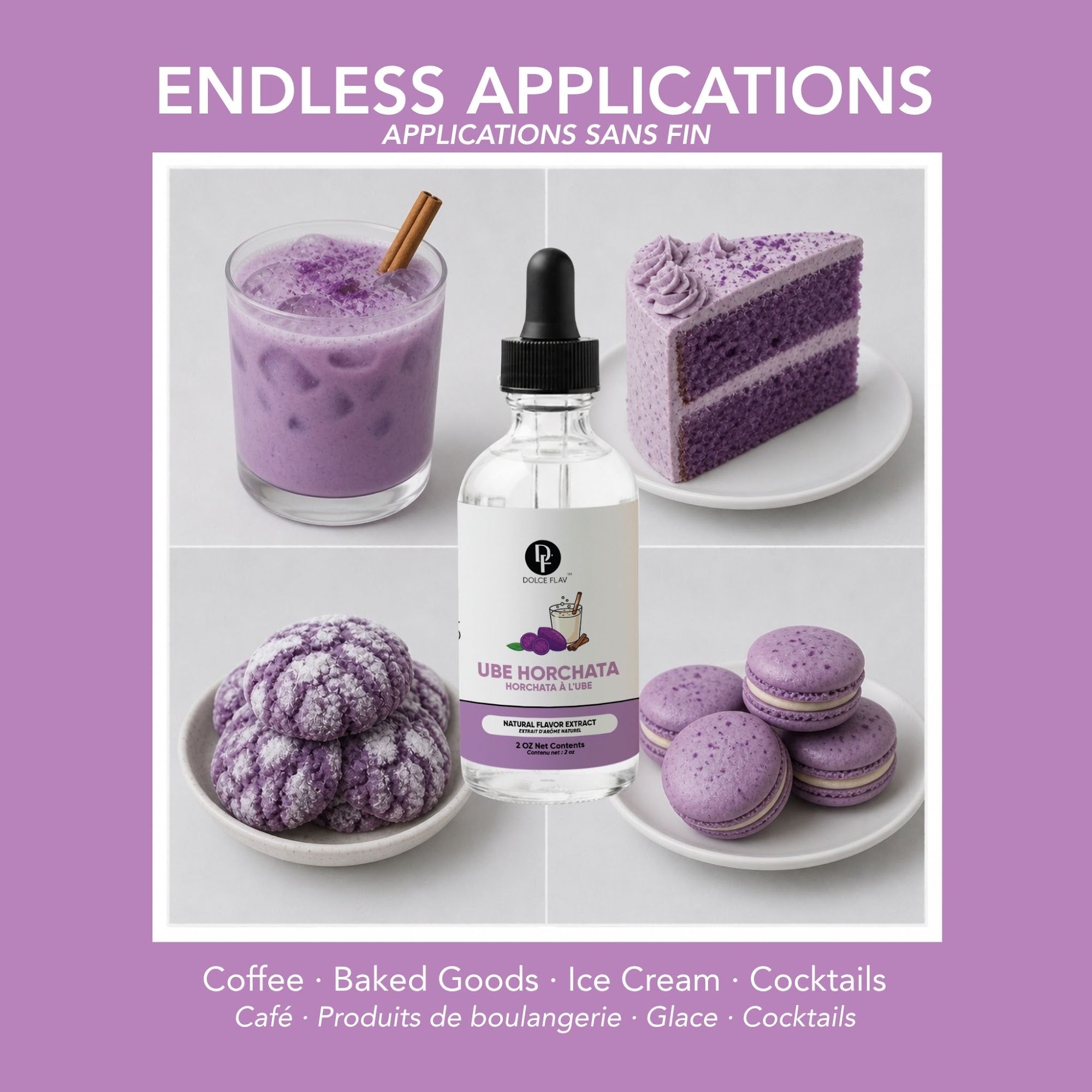 Natural Ube Horchata Extract