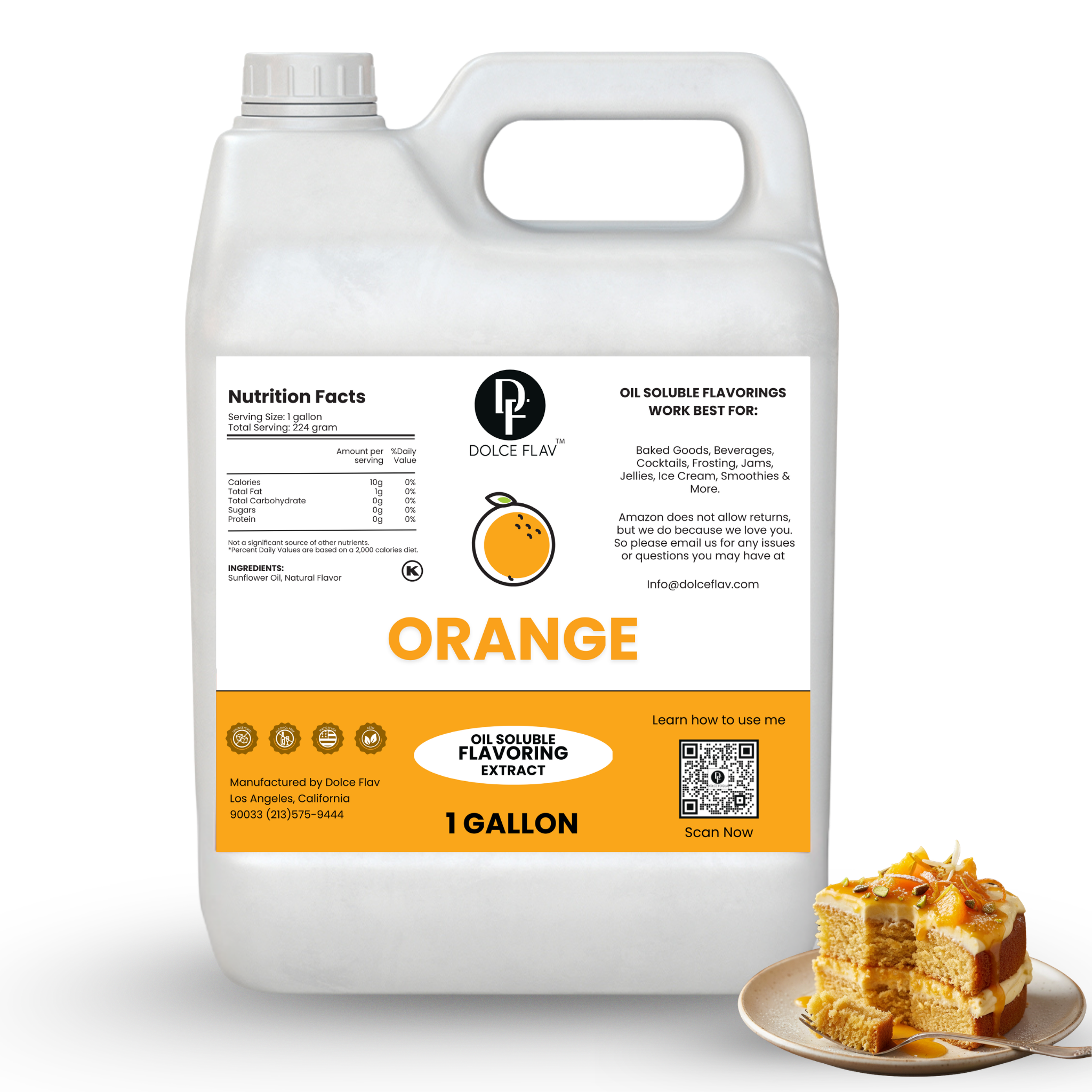 Oil Soluble Orange Flavoring