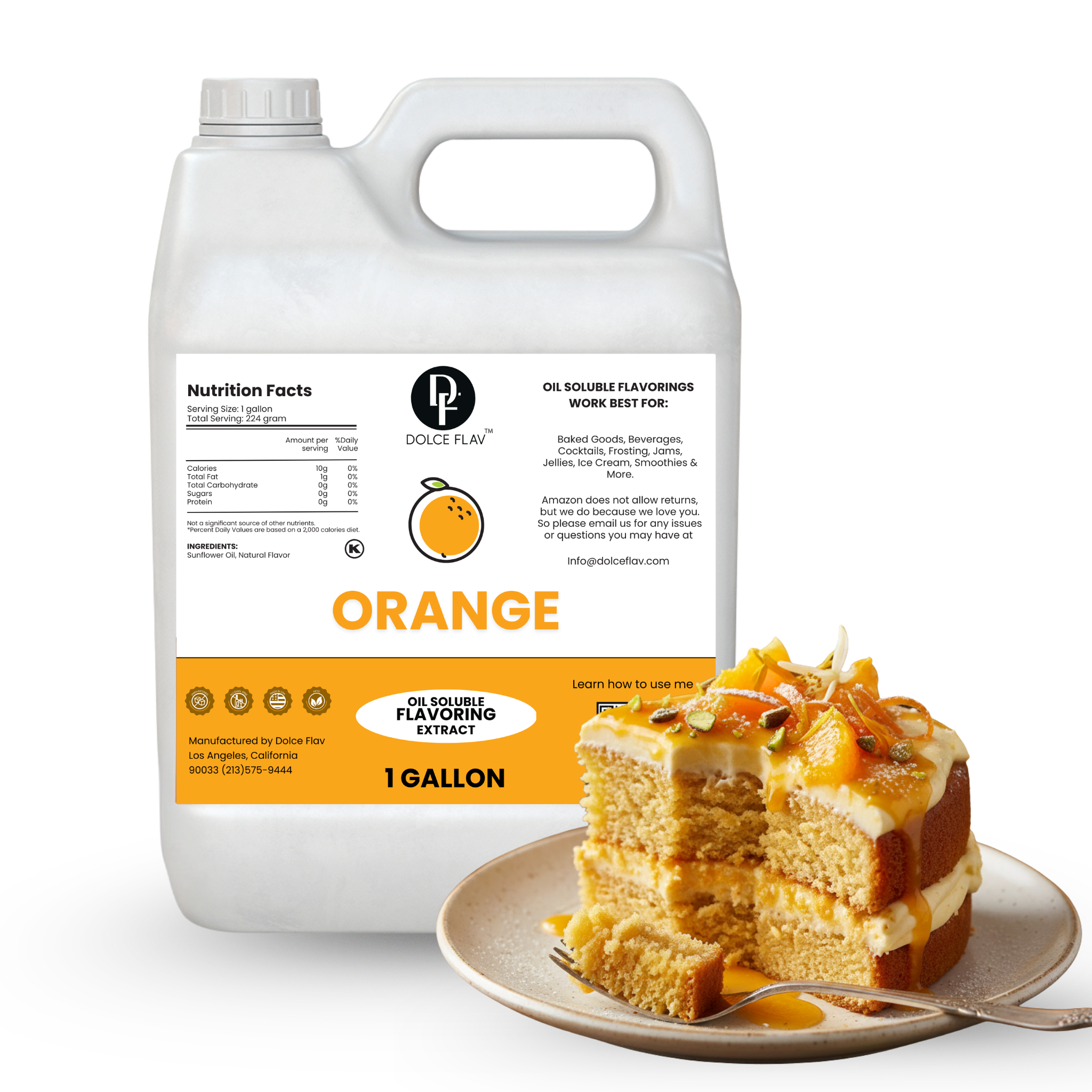 Oil Soluble Orange Flavoring