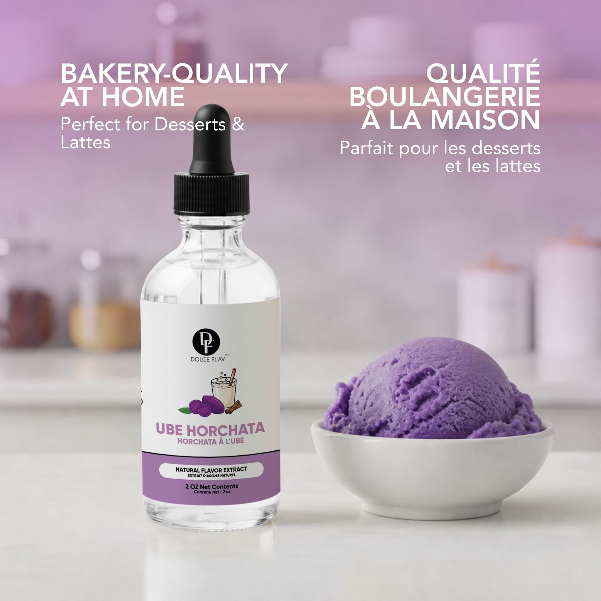 Natural Ube Horchata Extract
