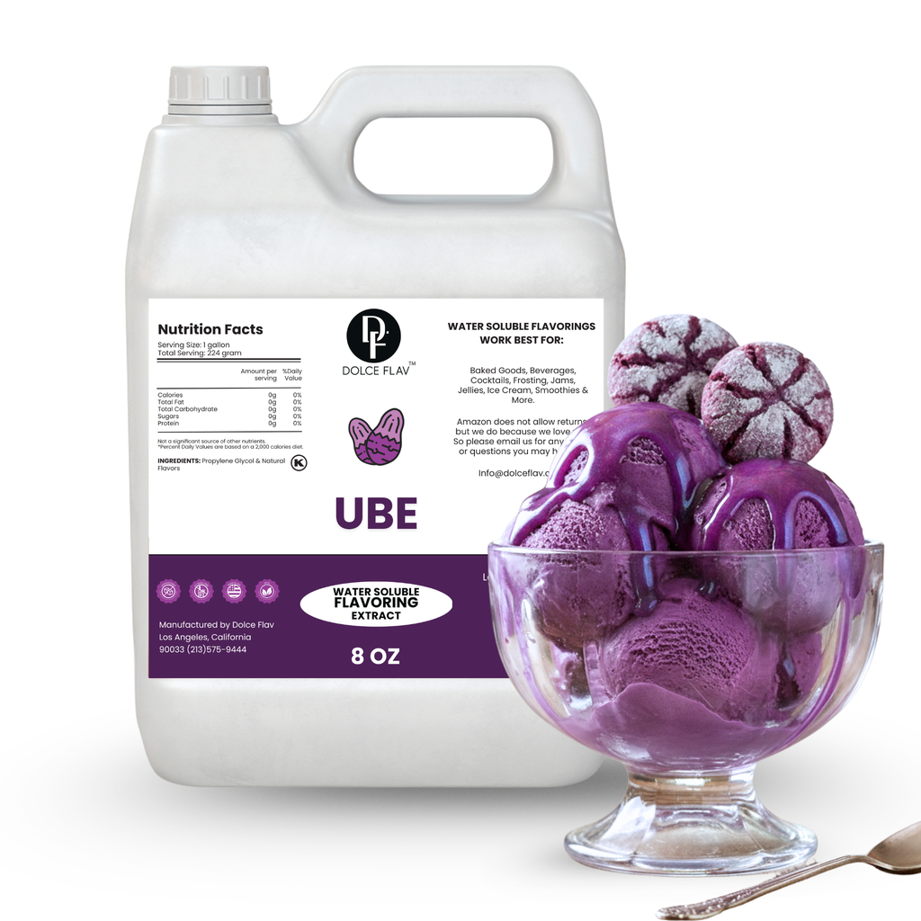 Ube Flavoring Extract - High-Quality Purple Yam Essence – Dolce Flav