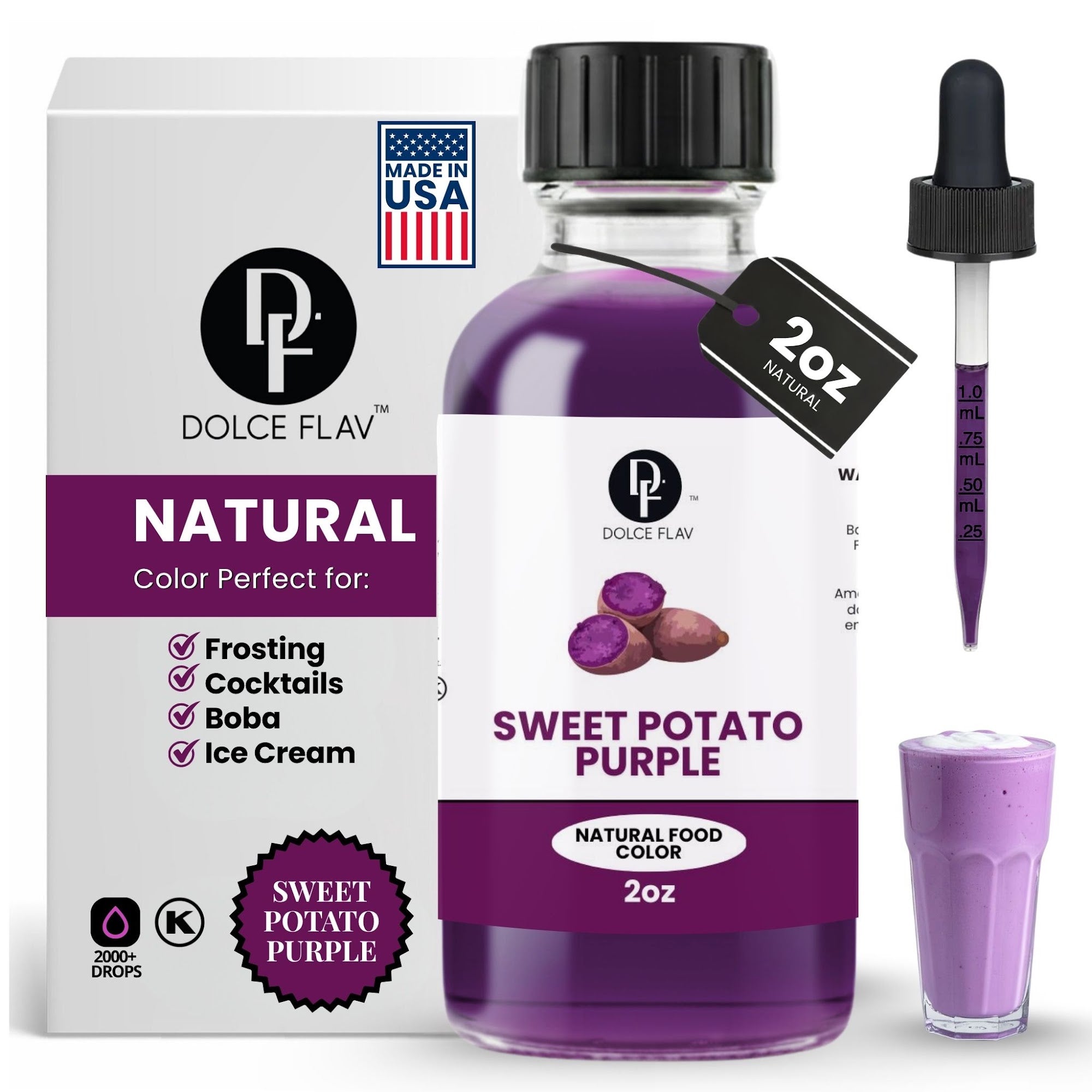 Natural Sweet Potato Purple Food Color