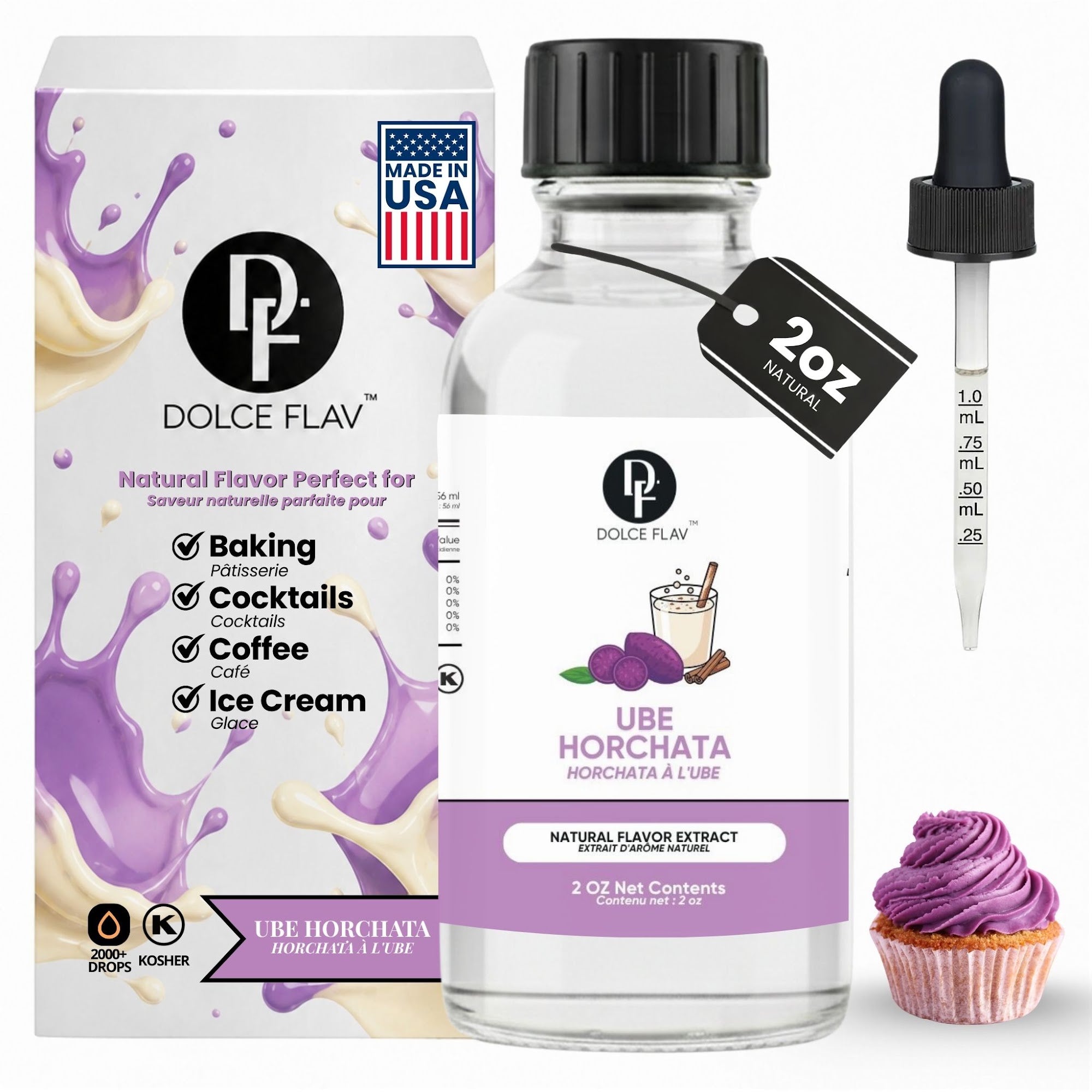 Natural Ube Horchata Extract