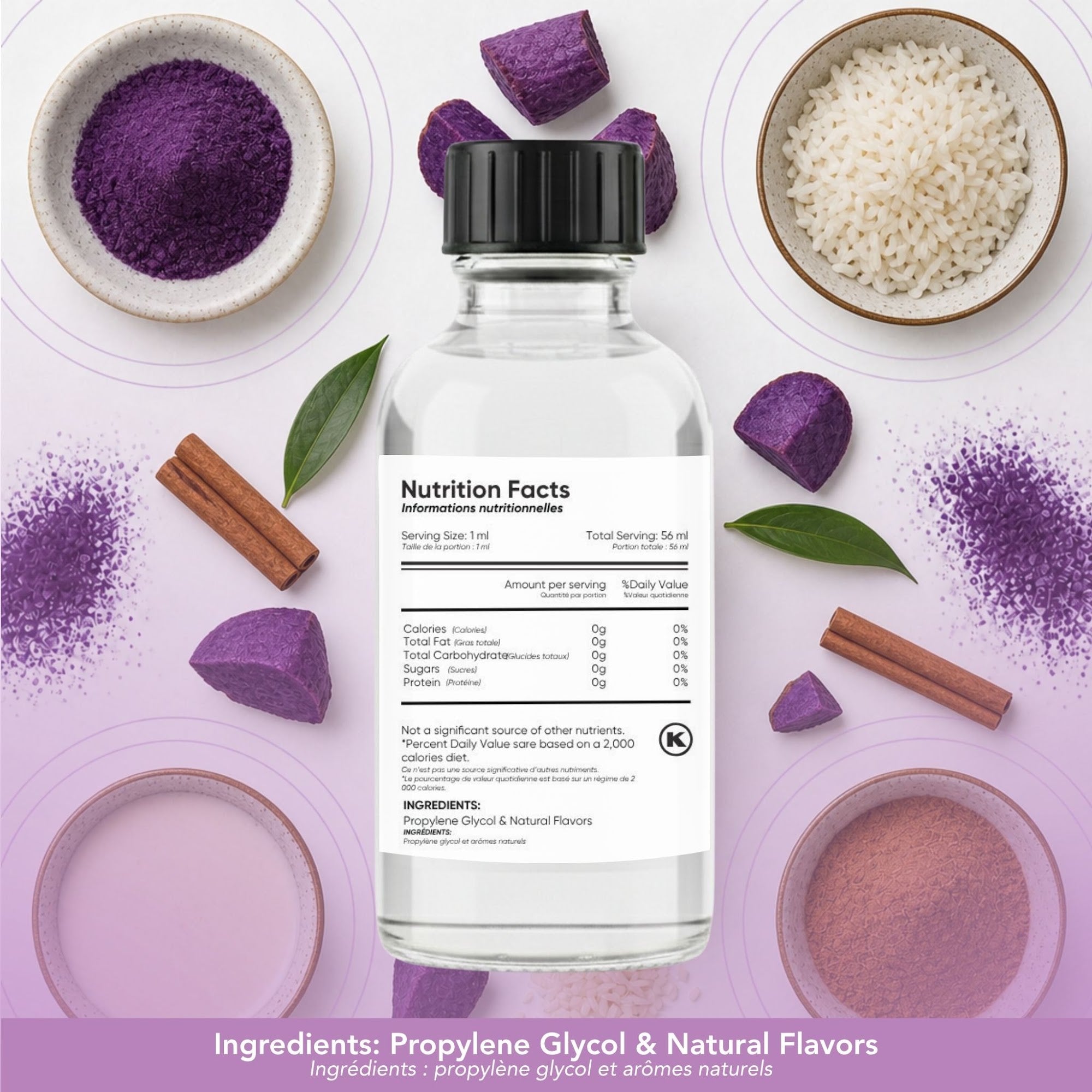 Natural Ube Horchata Extract