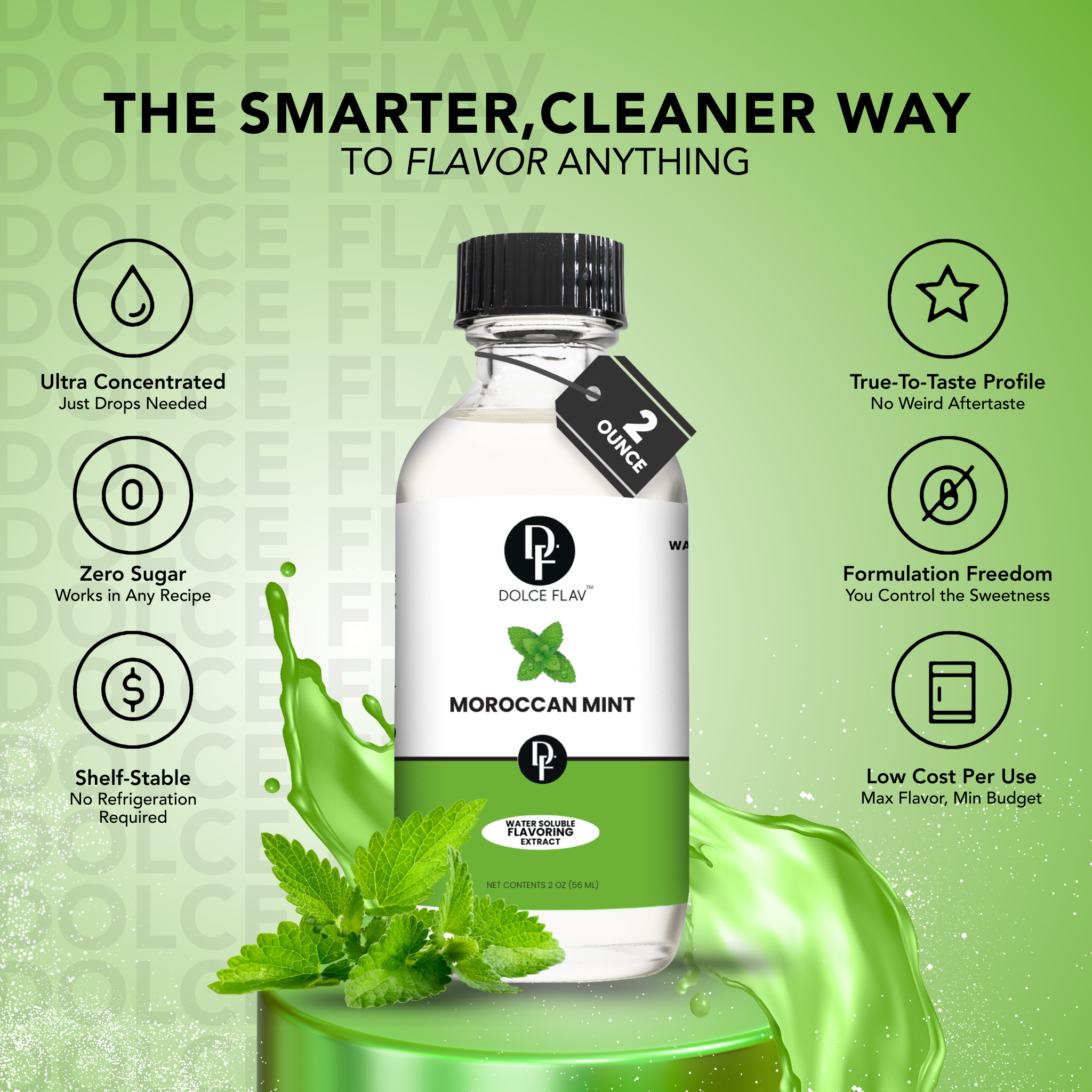 Natural Moroccan Mint Flavor Extract