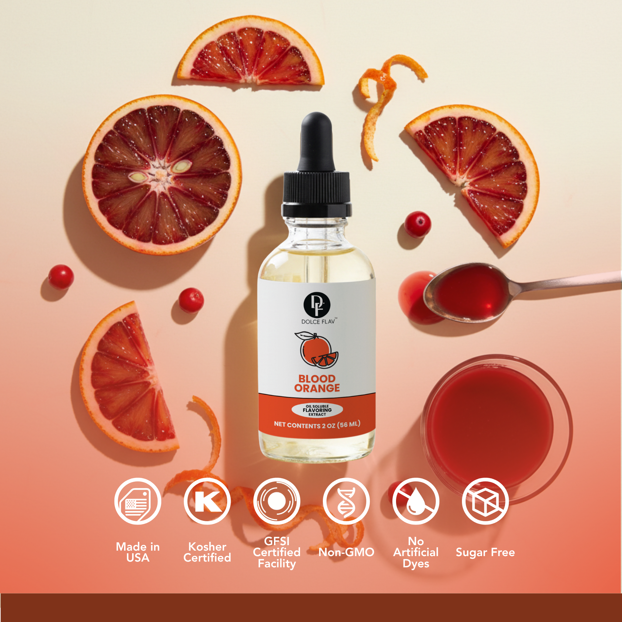 Oil Soluble Blood Orange Flavoring