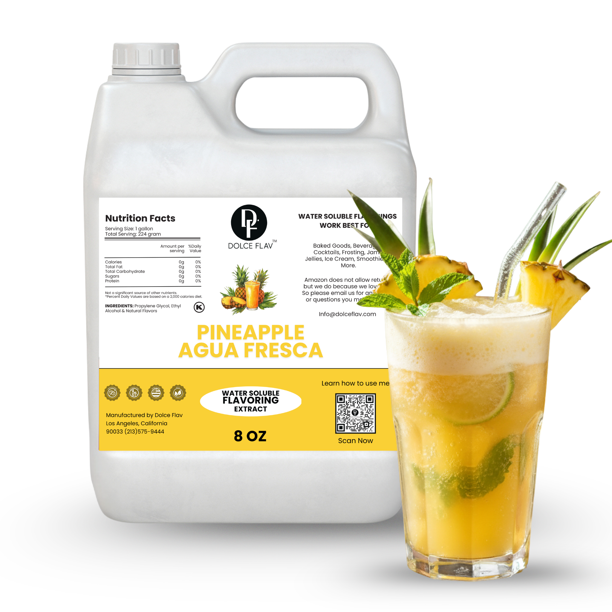 Pineapple Agua Fresca Extract