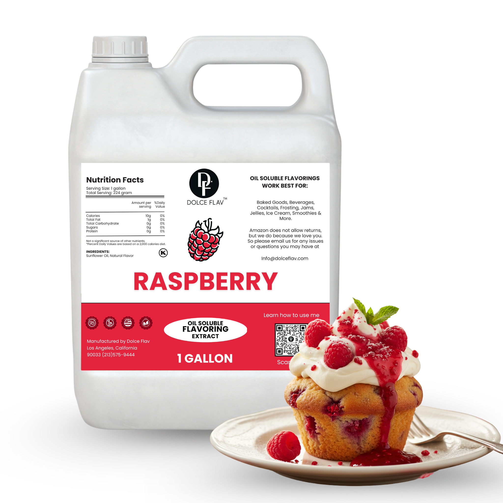 Raspberry Flavoring Water Soluble