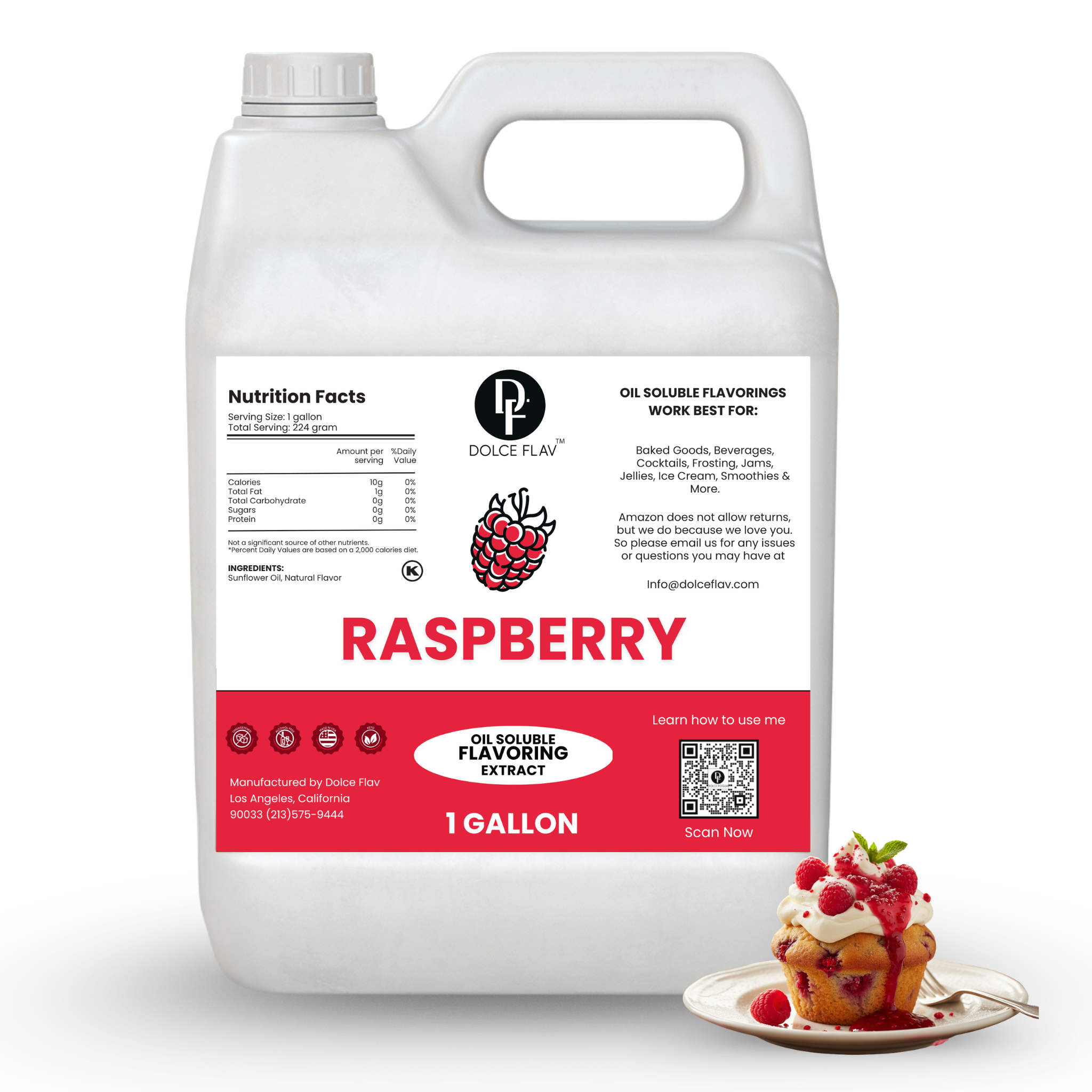 Raspberry Flavoring Water Soluble