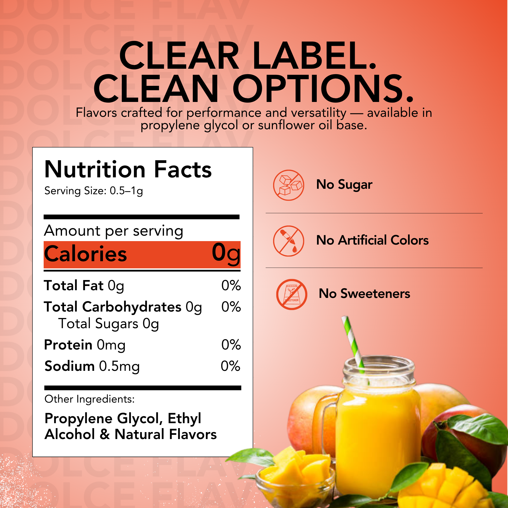 Mango Flavoring Water Soluble