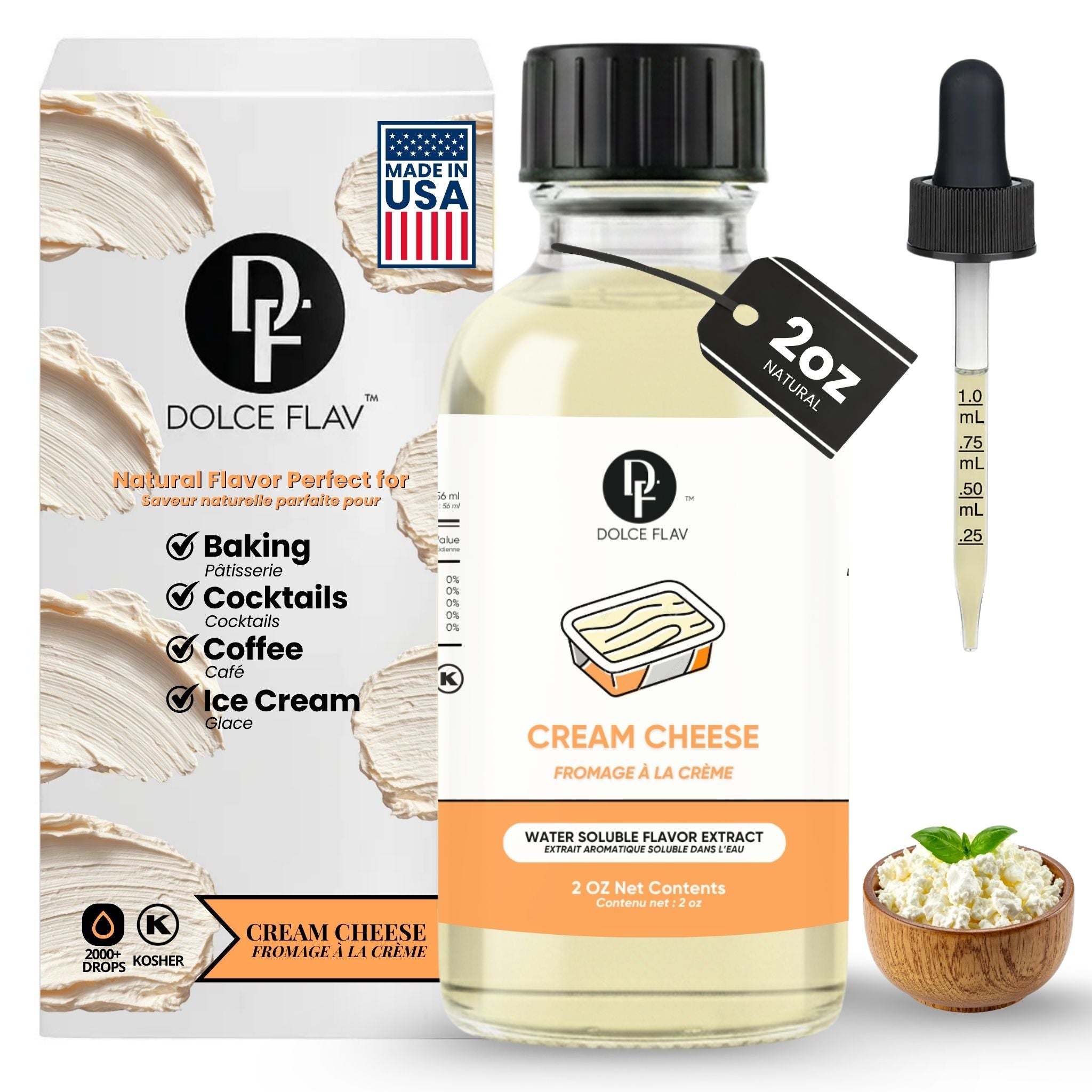 Natural Cream Cheese Extract