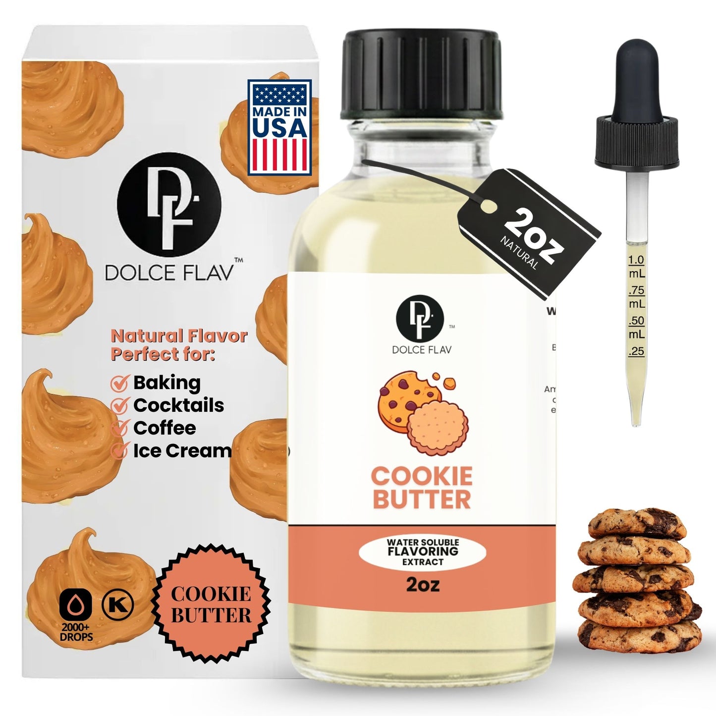 Natural Cookie Butter Extract